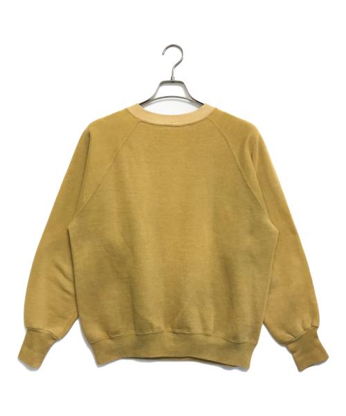 VINTAGE（ヴィンテージ）VINTAGE (ヴィンテージ) ラグランスウェット イエロー サイズ:不明の古着・服飾アイテム