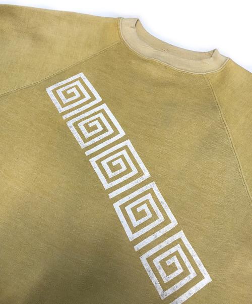 VINTAGE（ヴィンテージ）VINTAGE (ヴィンテージ) ラグランスウェット イエロー サイズ:不明の古着・服飾アイテム