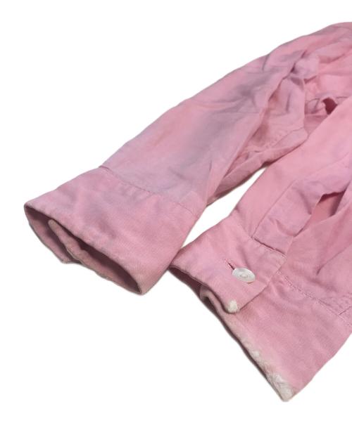 MOYANA by New Era（MOYANA by New Era）MOYANA by New Era (MOYANA by New Era) レーヨンシャツ ピンク サイズ:不明の古着・服飾アイテム