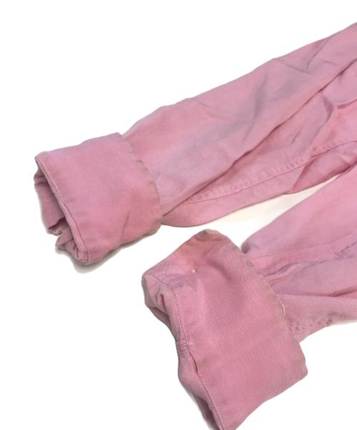 MOYANA by New Era（MOYANA by New Era）MOYANA by New Era (MOYANA by New Era) レーヨンシャツ ピンク サイズ:不明の古着・服飾アイテム