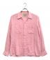 MOYANA by New Era（MOYANA by New Era）の古着「レーヨンシャツ」｜ピンク