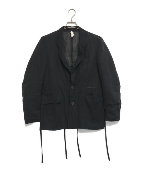 SOSHIOTSUKI（ソウシ オオツキ）SOSHIOTSUKI (ソウシ オオツキ) KIMONO BREASTED JACKET ブラック サイズ:SIZE 44の古着・服飾アイテム