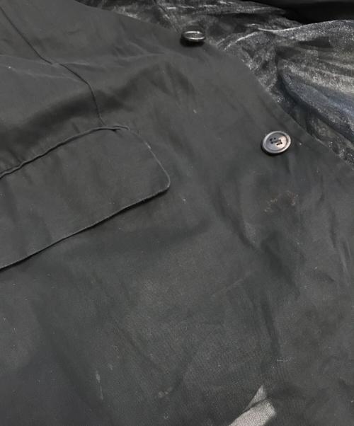 SOSHIOTSUKI（ソウシ オオツキ）SOSHIOTSUKI (ソウシ オオツキ) KIMONO BREASTED JACKET ブラック サイズ:SIZE 44の古着・服飾アイテム