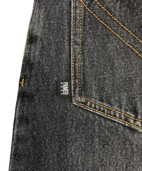 PAMEO POSE（パメオポーズ）PAMEO POSE (パメオポーズ) Nikka Pokka Denim ブラック サイズ:Sの古着・服飾アイテム