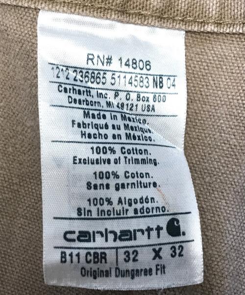 CarHartt（カーハート）CarHartt (カーハート) ペインターパンツ ブラウン サイズ:32×32の古着・服飾アイテム