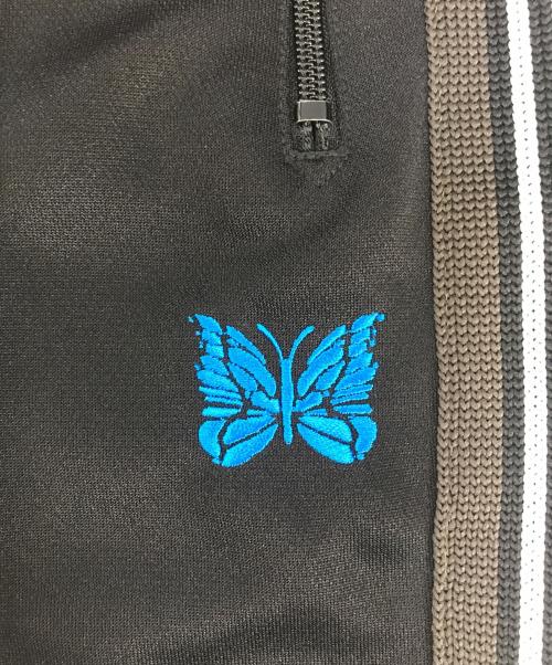 Needles（ニードルズ）Needles (ニードルズ) トラックパンツ ブラック×オリーブ サイズ:Mの古着・服飾アイテム
