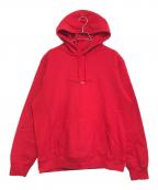 SUPREMEシュプリーム）の古着「Embossed Logo Hooded Sweatshirt]」｜レッド