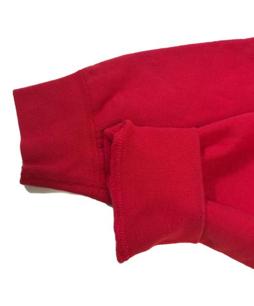 SUPREME（シュプリーム）SUPREME (シュプリーム) Embossed Logo Hooded Sweatshirt] レッド サイズ:XLの古着・服飾アイテム