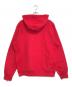 SUPREME (シュプリーム) Embossed Logo Hooded Sweatshirt] レッド サイズ:XL：14000円