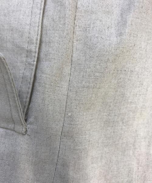 GIANNI VERSACE（ジャンニ・ヴェルサーチ）GIANNI VERSACE (ジャンニ・ヴェルサーチ) リネンジャケット ベージュ サイズ:Mの古着・服飾アイテム