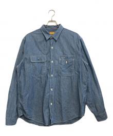 HUMAN MADE（ヒューマンメイド）の古着「CHAMBRAY SHIRT」｜ブルー