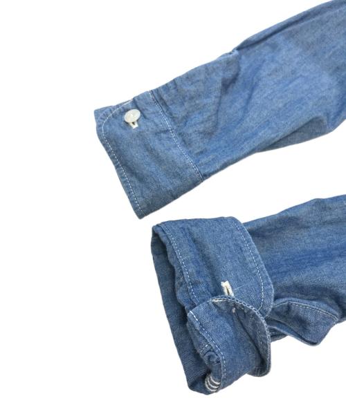 HUMAN MADE（ヒューマンメイド）HUMAN MADE (ヒューマンメイド) CHAMBRAY SHIRT ブルー サイズ:XXLの古着・服飾アイテム