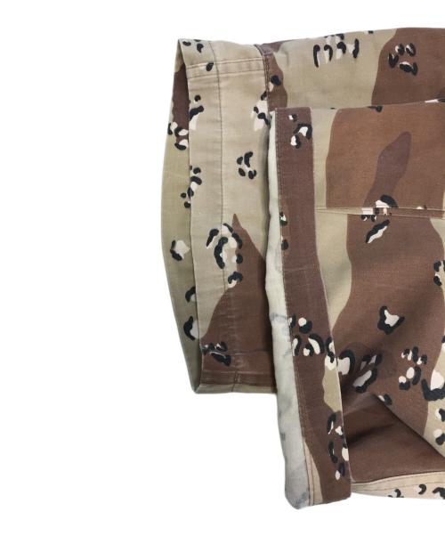 stussy（ステューシー）stussy (ステューシー) チョコチップカモハーフパンツ ベージュ サイズ:Lの古着・服飾アイテム