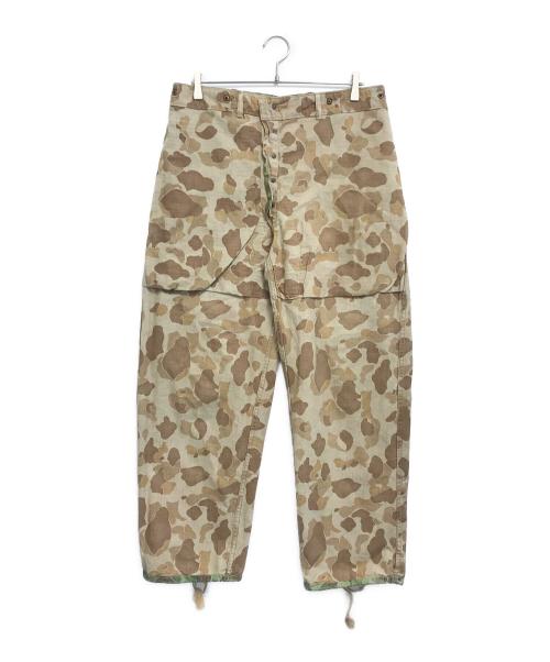 VINTAGE MILITARY（ヴィンテージ ミリタリー）VINTAGE MILITARY (ヴィンテージ ミリタリー) USMC P-44 ダックハンターカモパンツ グリーン サイズ:表記なしの古着・服飾アイテム