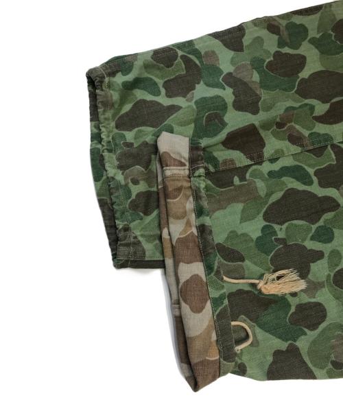 VINTAGE MILITARY（ヴィンテージ ミリタリー）VINTAGE MILITARY (ヴィンテージ ミリタリー) USMC P-44 ダックハンターカモパンツ グリーン サイズ:表記なしの古着・服飾アイテム