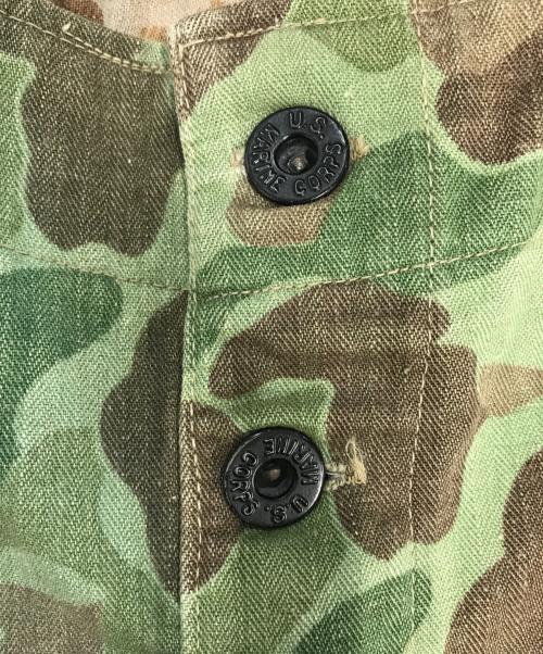 VINTAGE MILITARY（ヴィンテージ ミリタリー）VINTAGE MILITARY (ヴィンテージ ミリタリー) USMC P-44 ダックハンターカモパンツ グリーン サイズ:表記なしの古着・服飾アイテム