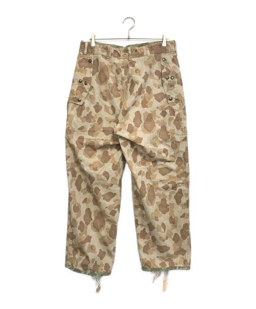 VINTAGE MILITARY（ヴィンテージ ミリタリー）VINTAGE MILITARY (ヴィンテージ ミリタリー) USMC P-44 ダックハンターカモパンツ グリーン サイズ:表記なしの古着・服飾アイテム