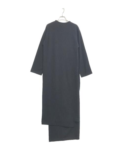 COMME des GARCONS（コムデギャルソン）COMME des GARCONS (コムデギャルソン) 80's ウールニット変形ワンピース ブラック サイズ:不明の古着・服飾アイテム