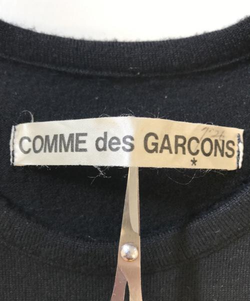 COMME des GARCONS（コムデギャルソン）COMME des GARCONS (コムデギャルソン) 80's ウールニット変形ワンピース ブラック サイズ:不明の古着・服飾アイテム