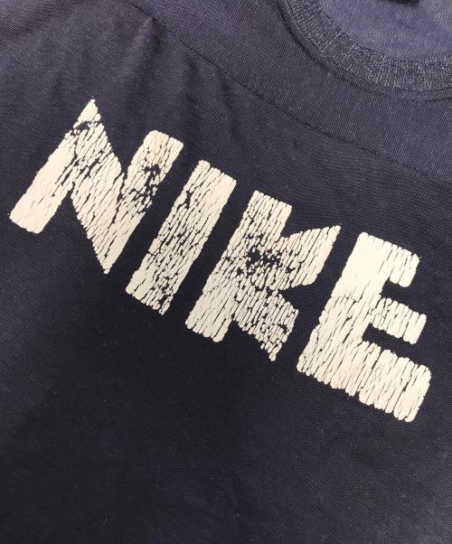 NIKE（ナイキ）NIKE (ナイキ) フットボールTシャツ ネイビー サイズ:Lの古着・服飾アイテム