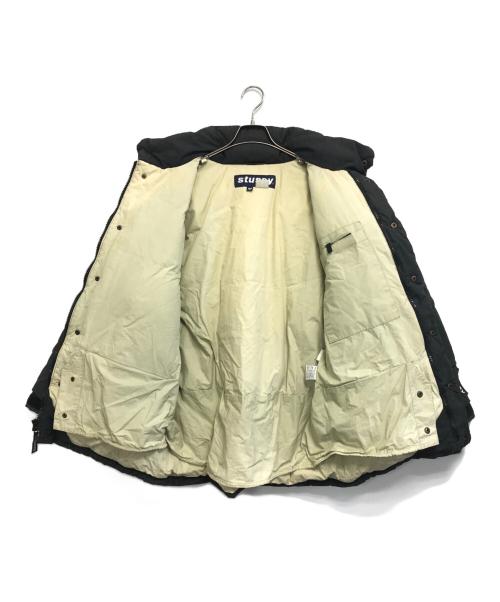 stussy（ステューシー）stussy (ステューシー) ダウンジャケット ブラック サイズ:Mの古着・服飾アイテム