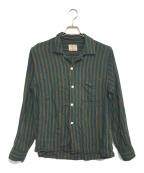 RUGBYラグビー）の古着「ストライプ柄レーヨンシャツ」｜マルチカラー