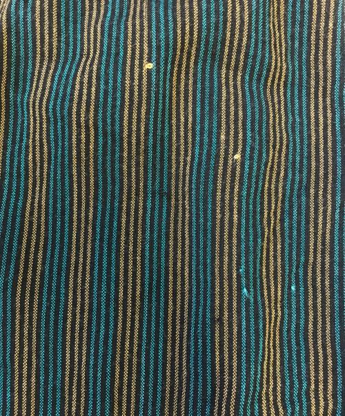 RUGBY（ラグビー）RUGBY (ラグビー) ストライプ柄レーヨンシャツ マルチカラー サイズ:Lの古着・服飾アイテム