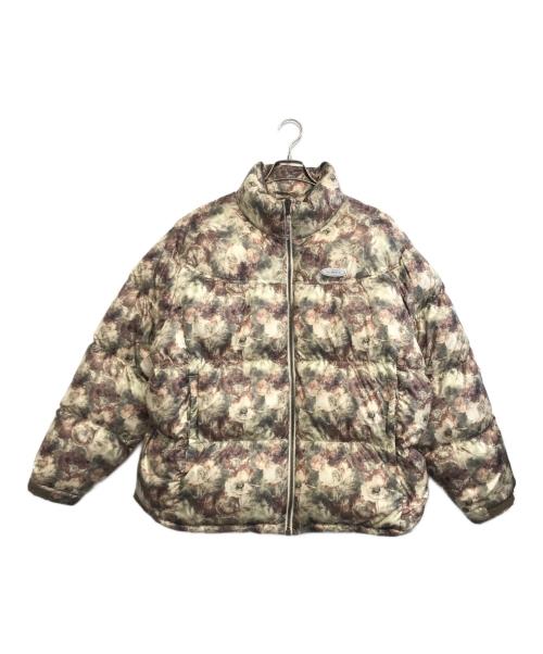 sculptor（スカルプター）sculptor (スカルプター) 101 RDS Ellipse Oversized Puffer Down Ca mo Flower グリーン サイズ:XLの古着・服飾アイテム