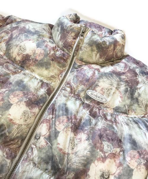 sculptor（スカルプター）sculptor (スカルプター) 101 RDS Ellipse Oversized Puffer Down Ca mo Flower グリーン サイズ:XLの古着・服飾アイテム