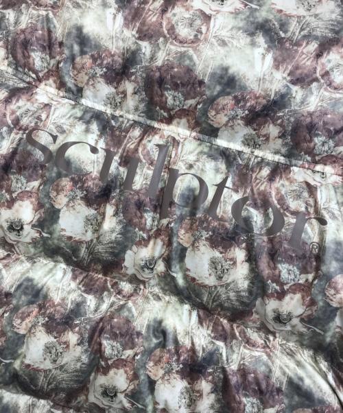 sculptor（スカルプター）sculptor (スカルプター) 101 RDS Ellipse Oversized Puffer Down Ca mo Flower グリーン サイズ:XLの古着・服飾アイテム