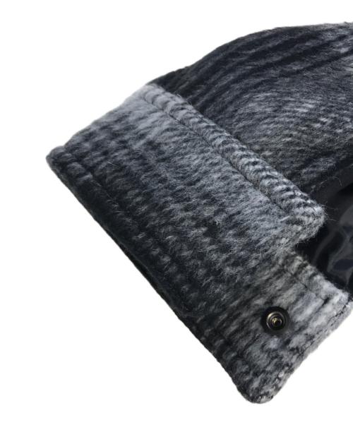 N°21（ヌメロヴェントゥーノ）N°21 (ヌメロヴェントゥーノ) 裏ボアオンブレチェックジャケット ブラック サイズ:XSの古着・服飾アイテム