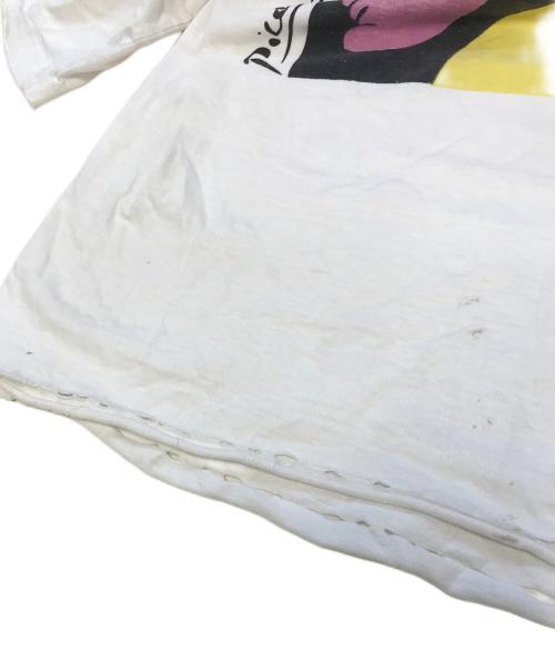 VINTAGE（ヴィンテージ）VINTAGE (ヴィンテージ) アートプリントTシャツ ホワイト サイズ:表記なしの古着・服飾アイテム