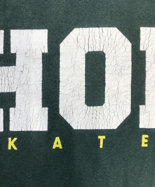 shorty's（ショーティーズ）shorty's (ショーティーズ) プリントTシャツ グリーン サイズ:Lの古着・服飾アイテム