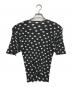PLEATS PLEASE (プリーツプリーズ) ドット柄プリーツカットソー ブラック サイズ:SIZE3：20000円