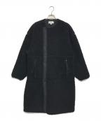 HYKEハイク）の古着「FAUX SHEARLING COAT」｜ブラック