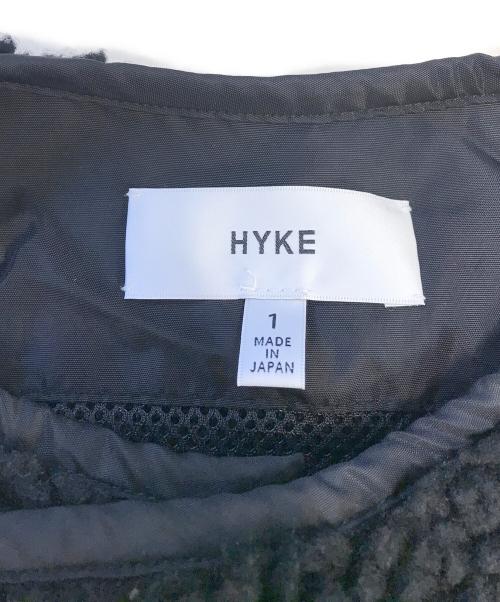 HYKE（ハイク）HYKE (ハイク) FAUX SHEARLING COAT ブラック サイズ:1の古着・服飾アイテム