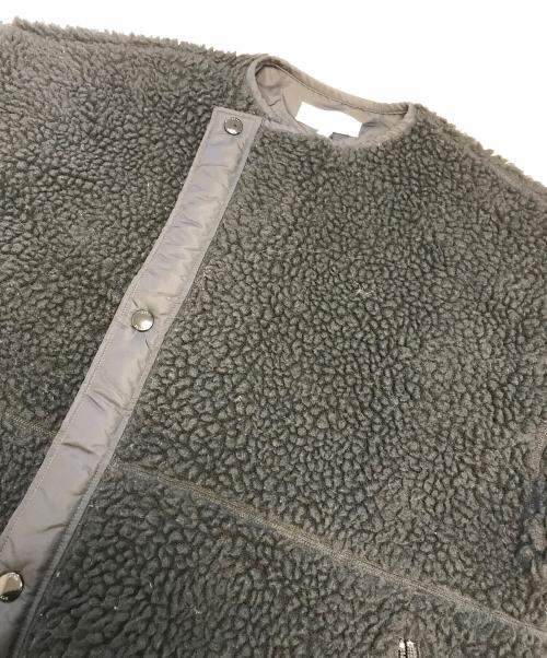 HYKE（ハイク）HYKE (ハイク) FAUX SHEARLING COAT ブラック サイズ:1の古着・服飾アイテム