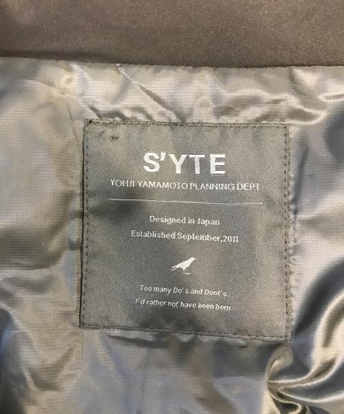 s'yte（サイト）s'yte (サイト) SOLOTEX SEAMLESS DOWN MONSTER PARKA ブラック サイズ:3の古着・服飾アイテム