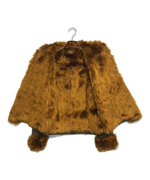 Y's（ワイズ）Y's (ワイズ) 裏ファージャケット ブラウン サイズ:3の古着・服飾アイテム