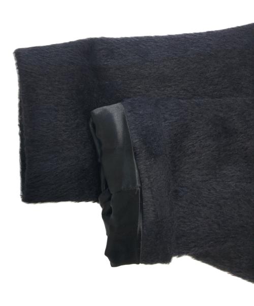 CELINE（セリーヌ）CELINE (セリーヌ) ファーロングコート ブラック サイズ:40の古着・服飾アイテム