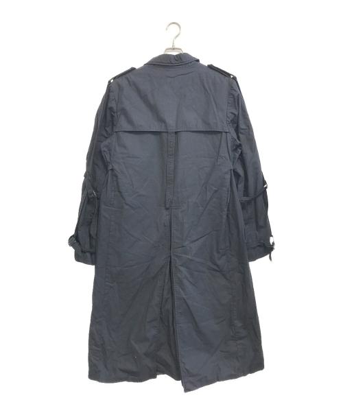 RAF SIMONS（ラフシモンズ）RAF SIMONS (ラフシモンズ) オイルド加工トレンチコート ネイビー サイズ:50の古着・服飾アイテム