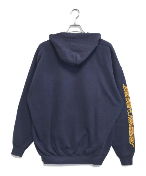 SANTA CRUZ（サンタクルーズ）SANTA CRUZ (サンタクルーズ) 袖プリントパーカー ネイビー サイズ:XLの古着・服飾アイテム