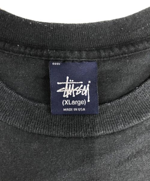 stussy（ステューシー）stussy (ステューシー) NEIGHBORHOOD (ネイバーフッド) キングジョープリントTシャツ ブラック サイズ:XLargeの古着・服飾アイテム