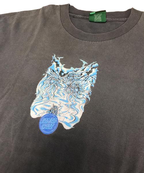 SANTA CRUZ（サンタクルーズ）SANTA CRUZ (サンタクルーズ) 90s スノーボットプリントTシャツ グレー サイズ:XLの古着・服飾アイテム
