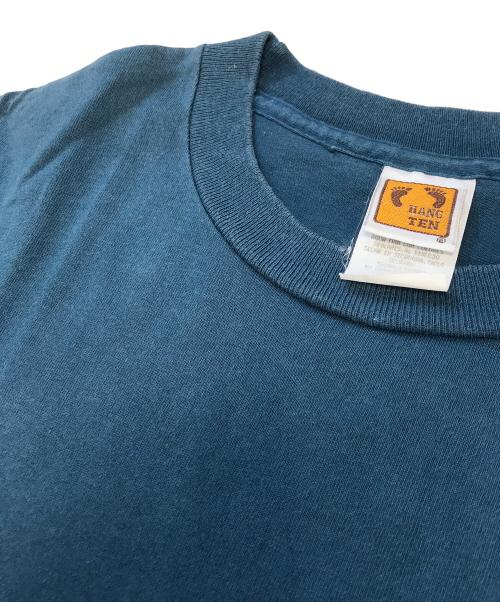 HANG TEN（ハンテン）HANG TEN (ハンテン) 両面プリントTシャツ ブルー サイズ:Lの古着・服飾アイテム