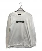 Drillドリル）の古着「ロングスリーブTシャツ」｜ホワイト