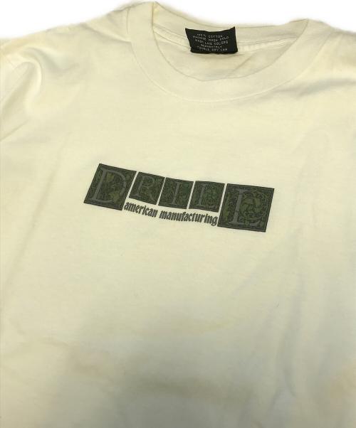 Drill（ドリル）Drill (ドリル) ロングスリーブTシャツ ホワイト サイズ:Ｍの古着・服飾アイテム