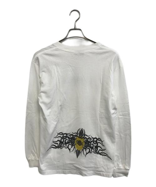 Drill（ドリル）Drill (ドリル) ロングスリーブTシャツ ホワイト サイズ:Ｍの古着・服飾アイテム