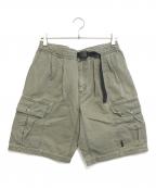 GRAMICCIグラミチ）の古着「ハーフカーゴパンツ」｜オリーブ