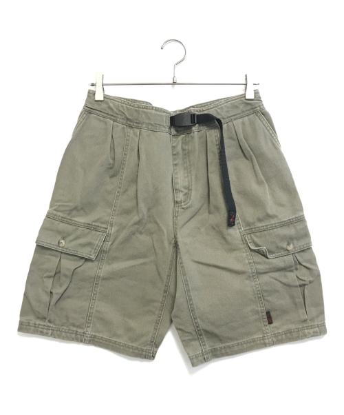 GRAMICCI（グラミチ）GRAMICCI (グラミチ) ハーフカーゴパンツ オリーブ サイズ:Lの古着・服飾アイテム